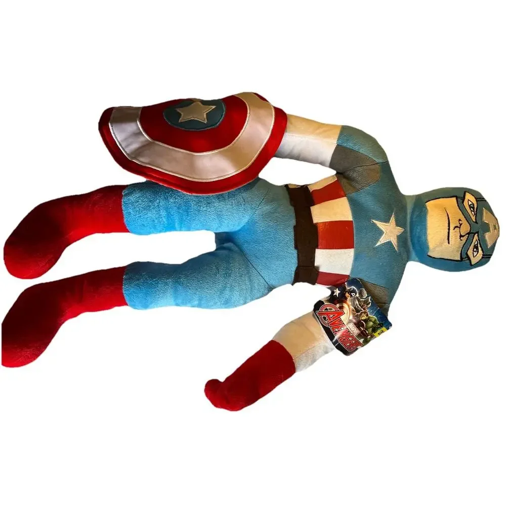 Marvel Captain America Plush Pillow Buddy With Tag